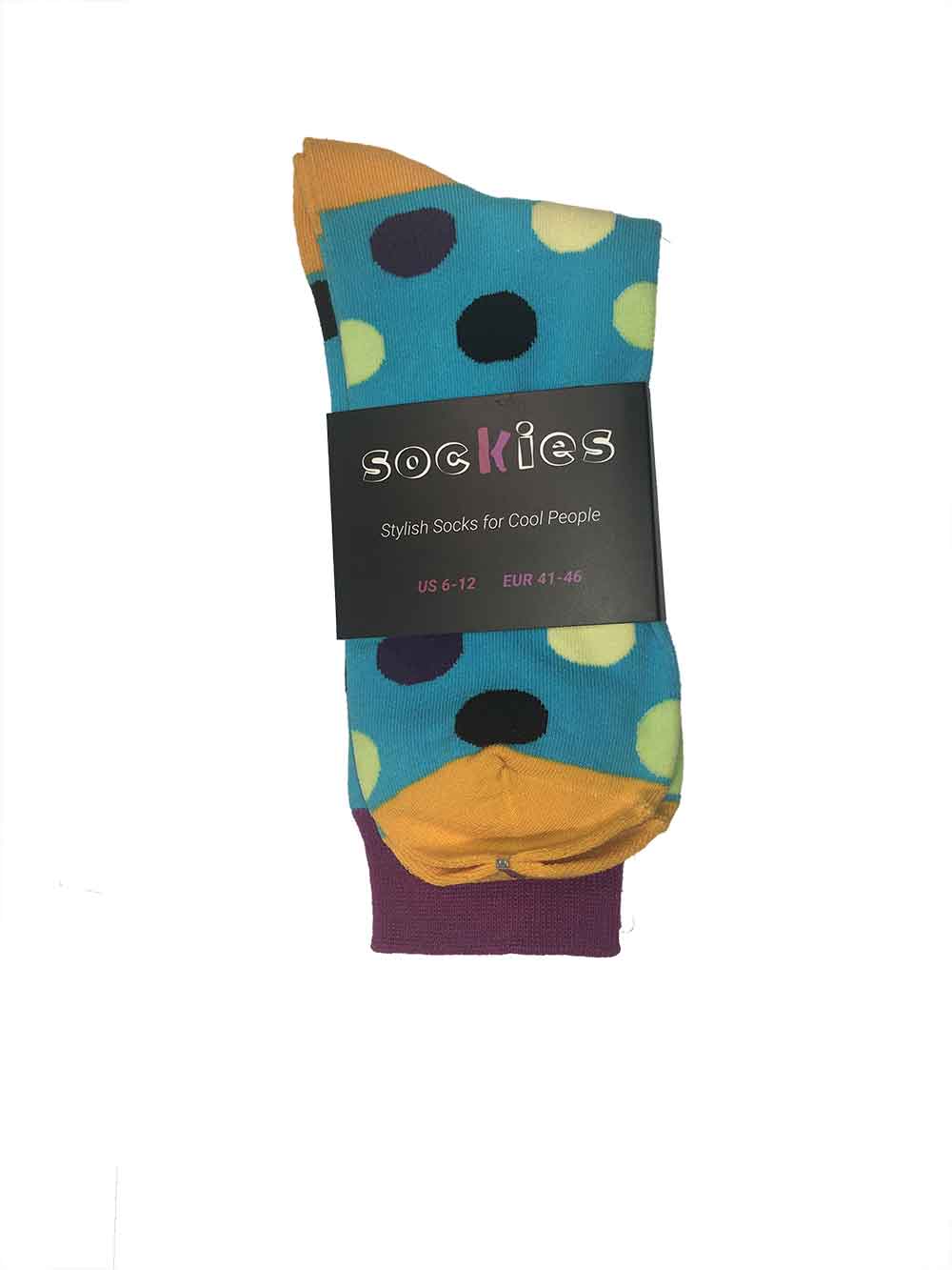 Sky Blue Polka