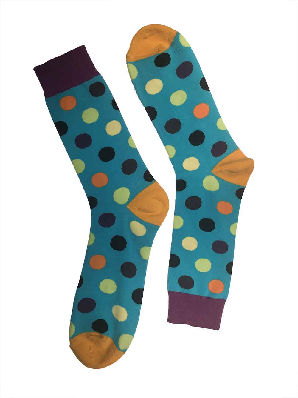 Sky Blue Polka