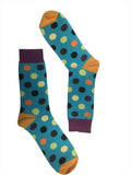 Sky Blue Polka