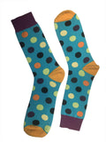 Sky Blue Polka